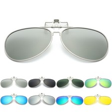 Polarized Clip On Sunglasses Anti-Glare Driving Glasses for Prescription Glasses