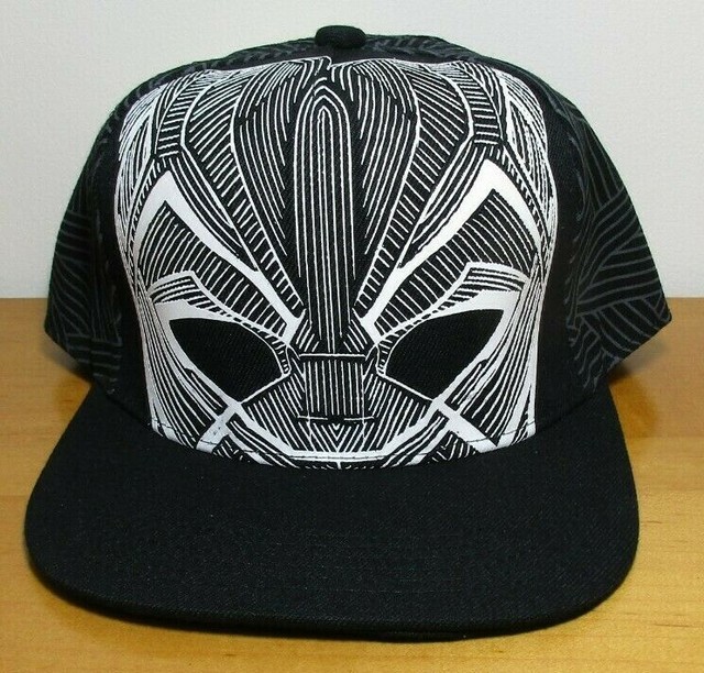 NEW with Tags Marvel, Black Panther Men's Snap Back Baseball Hat/Cap