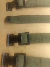 Lot Of 2 Military Truck Jeep Humvee Pioneer Rack Tool Strap 15 Canvas Hmmwv Nos