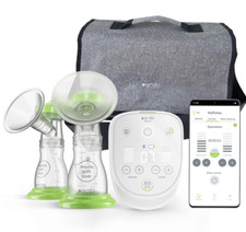 Ardo Calypso-to-Go Double Electric Breast Pump Quiet Hand Pump With Bag, Bottles