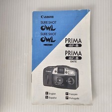 Canon Sure Shot Owl Camera MANUAL GUIDE ONLY