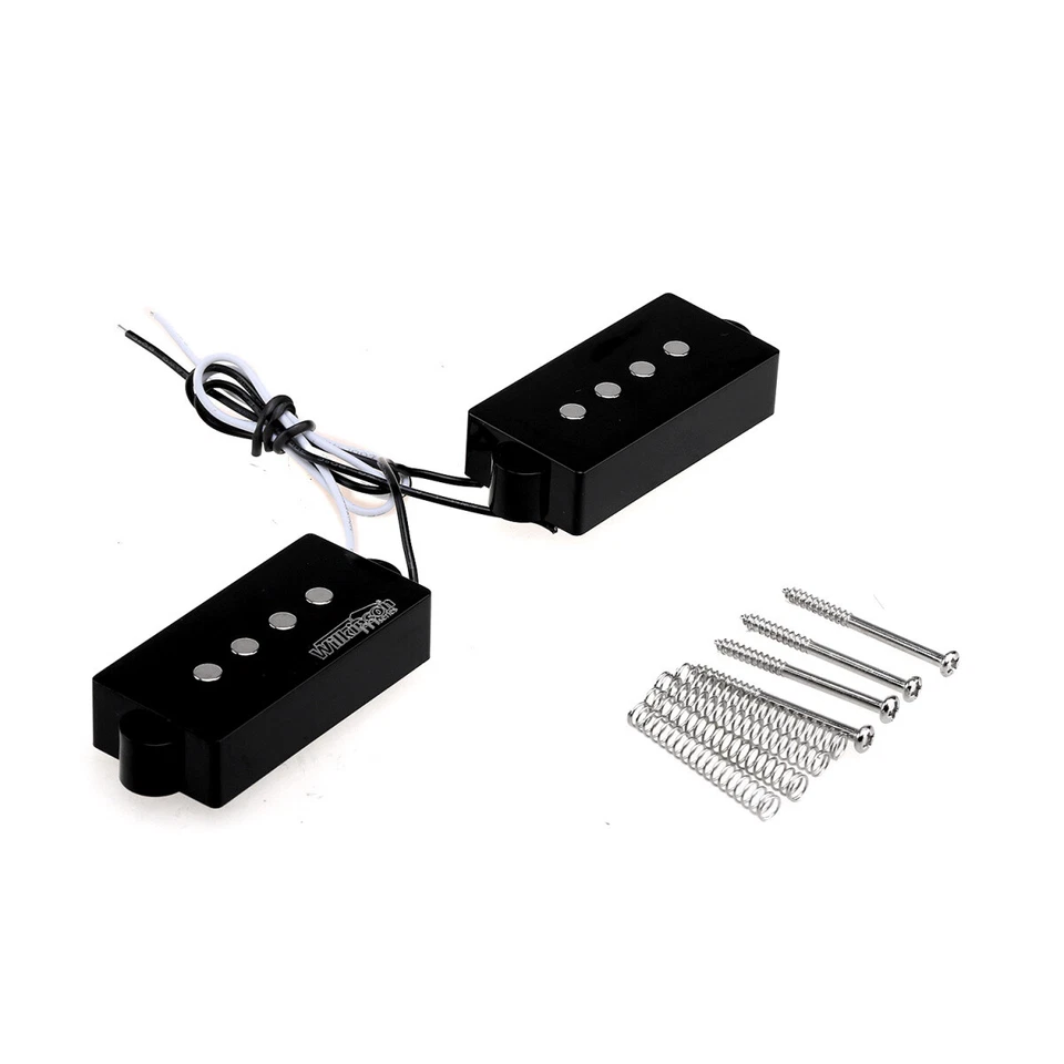 Wilkinson Variable Gauss Black Ceramic Traditional Humbucker Pickups For PB Bass