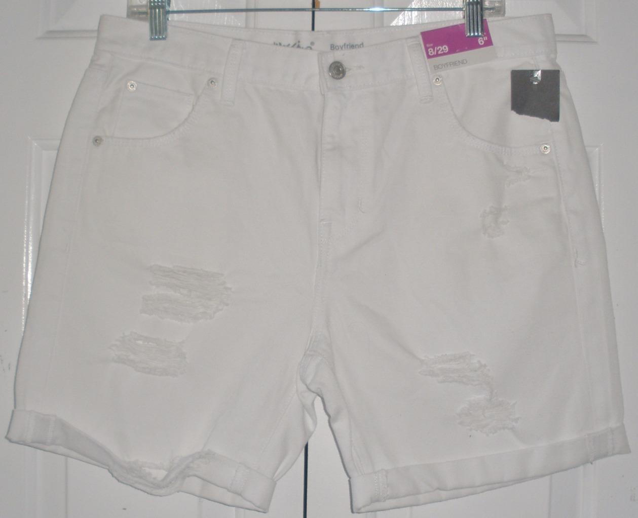 Mossimo denim shorts in a light seafoam minty green