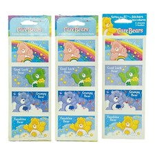 LOT OF 3 Stickety-Doo-Da Care Bears Stickers 9 sheets 2004