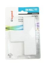 Legrand Wiremold On-Wall Wiring PVC T-Fitting White NMW11