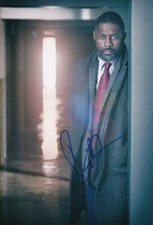 IDRIS ELBA signed autograph 20x30cm LUTHER in person autograph COA