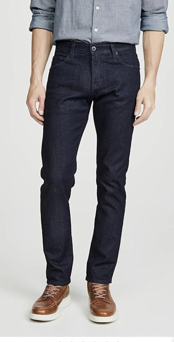 AG Adriano Goldschmied Men's Tellis Stellar Jeans - Slim Tapered Fit In Stretch Denim