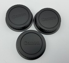 Lot of 3 - Canon Rear Lens Caps - OEM
