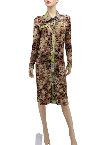 Eva & Claudi Long Cardigan Dress Women's Size S/M - Picture 3 of 7