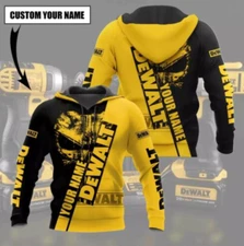 3D Hoodie Custom  Custom Name Dewalt Too Hoodie 3d - all printed, hot gift