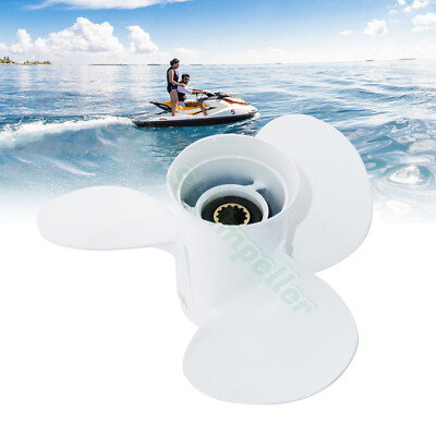 Boat Propeller 10 5/8x12'' OEM Aluminum Fit Yamaha Outboard 25-60HP 13 Spline RH