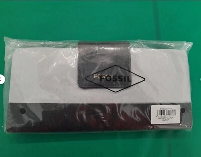 *NEU*Fossil Madison Slim Damen Clutch Farbe Schwarz UVP 55£ BRANDNEU❤🌸 - Bild 1 von 4