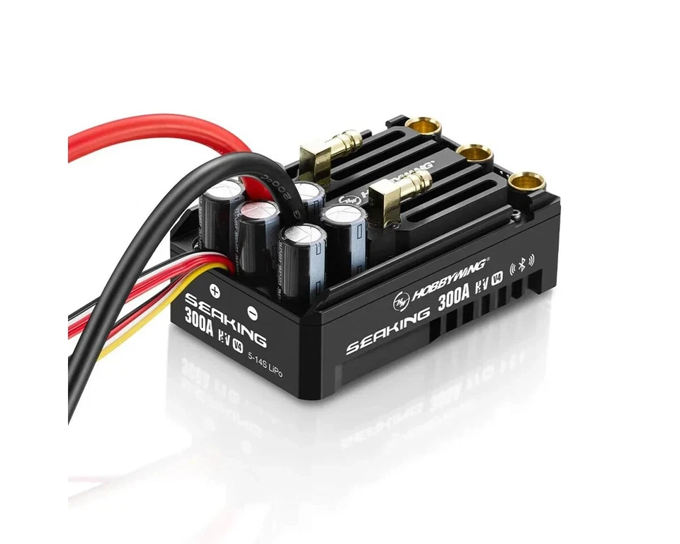 Hobbywing SeaKing 300A HV V4 Brushless Marine ESC HWI30301202 - Image 3 of 4