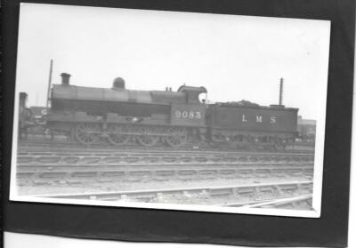 LMSR - EX LNWR - CLASS 6F 0-8-0 - NO.9083 - VINTAGE IMAGE - # REF L135
