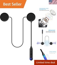 Motorcycle Helmet Bluetooth Headset Speakers with Good Sound,Loud,50 Hours Us...
