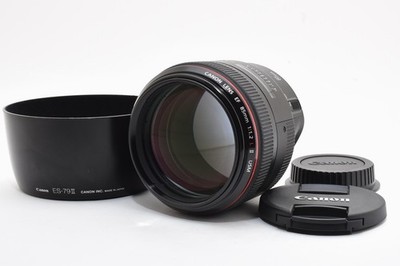 [ Fast unbenutzt mit Haube] Canon EF 85mm f/1.2 L II USM Portrait Objektiv...
