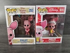 Funko Pop! Vinyl: Disney - Piglet #253 + Christmas PIGLET 615 Lot Of 2