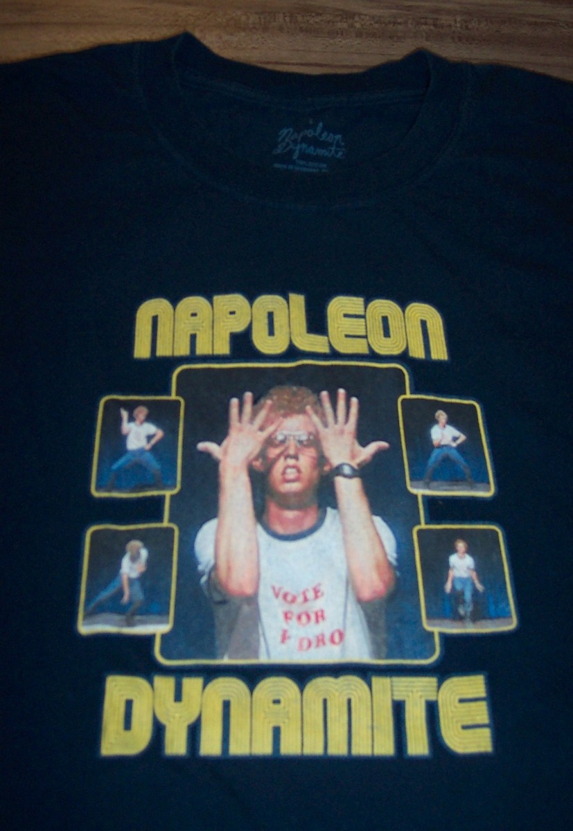 Vintage Original 2005 Napoleon Dynamite Movie T-Shirt MENS LARGE
