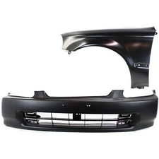 New Kit Auto Body Repair Front For Honda Civic 1996-1998