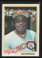 1978 Topps #300 Joe Morgan - VG/EX Set Break!