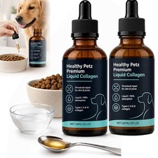 Healthy Petz Premium Liquid Collagen For Dogs, Supplement With Collagen 60ml
