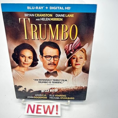 TRUMBO Blu-ray 2015 Bryan Cranston Diane Lane Helen Mirren John Goodman