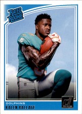 2018 Donruss #330 Kalen Ballage