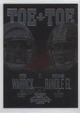 2004 Playoff Contenders Toe to /375 Peter Warrick Antwaan Randle El #TT-36 2d8
