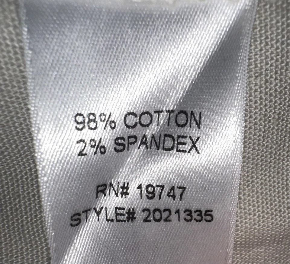 Capris chinos beige de pierna recta - talla 16 Foto 4 de 4