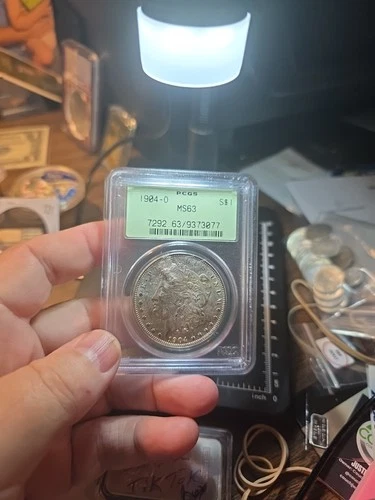 Key Year  1904-O PCGS MS63 MORGAN SILVER DOLLAR