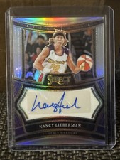 2025 Panini Select WNBA- Signatures Nancy Lieberman #SG-NL Auto Silver Mint SSP