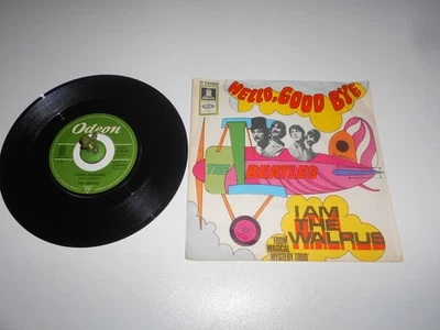 The Beatles  - Hello Goodbye (1967) Vinyl 7` inch Single Vg ++ - Bild 1 von 2