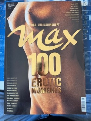 MAX Jubiläumsheft - 100 Erotic Moments - Mai 1999- 309 Seiten - TOP Zustand