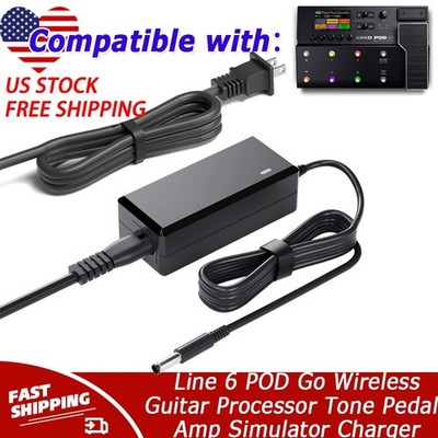 9V Charger for Line 6 POD Go Wireless Guitar Processor Tone Pedal Amp Simulator