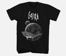 Gojira band Space T-shirt Black Cotton Unisex All Sizes S to 5XL Unisex