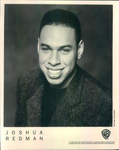 Press Photo: JOSHUA REDMAN 8x10 B&W 1993