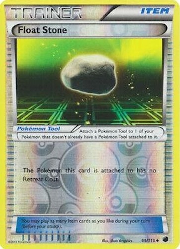 Pokémon TCG - Float Stone - 99/116 - Reverse Holo - Plasma Freeze [Light Play]