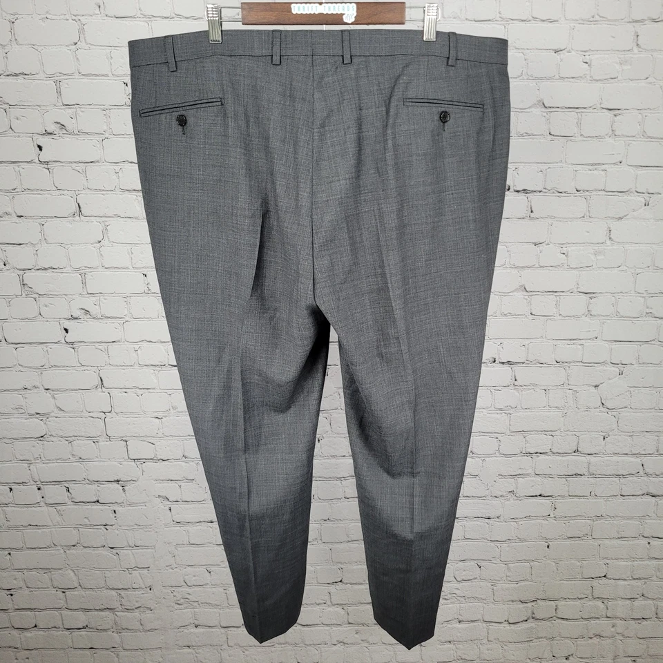 Lauren Ralph Lauren Grey 100% Wool Stretch Dress Pants Size 44 (44x29) - Image 2 of 4