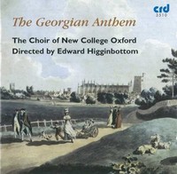 Choir Of New College - Georgian Anthem - Cd - G2Z