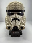 LEGO Star Wars Stormtrooper Helmet 75276 Display Set Complete w/ Stand & Plaque