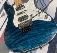 Schecter EX-22-CTM-FRT Electric Guitar Quilted Maple Top Fret Wear