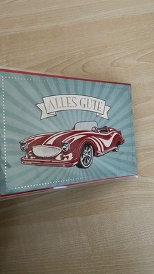 Casa Deco Effekt Grußkarte Autoliebhaber Geburtstag Pop-Up Effekt Oldtimer
