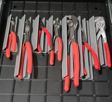 Gridfinity Pliers Holder Tool Box Organizer  Low Profile Set Of 3 For Knipex Etc