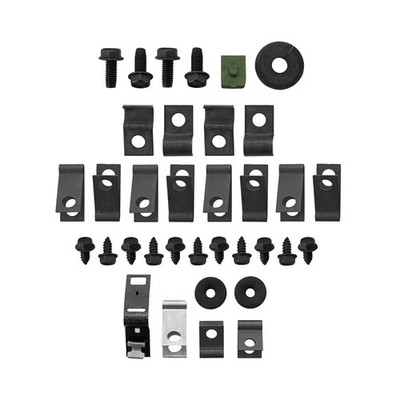 AMK Products Brake And Fuel Line Fastener Kit Coupe/Fastback Mustang 6-Cylind...
