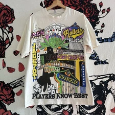 Players Know Best Las Vegas Los Angeles Casino Gambling Streetwear Shirt AOP M