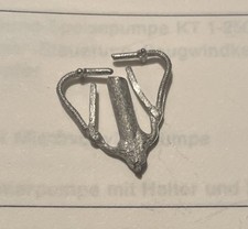 M+F Merker Fischer H0 1277 1 Paar Bremskupplungen alte Ausf gerippt Ersatzteil