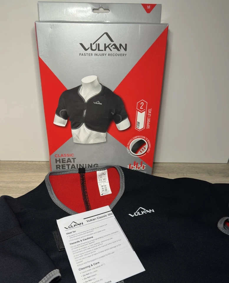 Vulkan Classic Full Shoulder Support Brace | Tendonitis Relief M 90-100cm NEW - Image 2 of 4