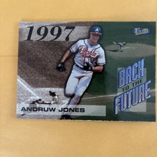1998 Fleer Ultra Back to the Future Andruw Jones #1BF
