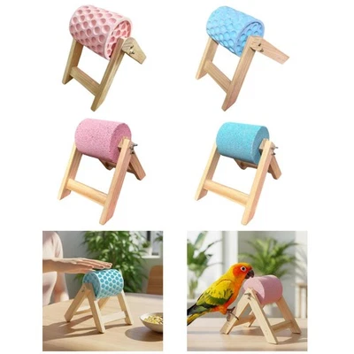 Distributeur de friandises à roulettes pour poules - Bords lisses - - Photo 1/2