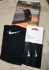  Football Deal! 2pk Nike Dri-fit Bicep Bands 1". &  Nike Wrist Coach Band QBband
